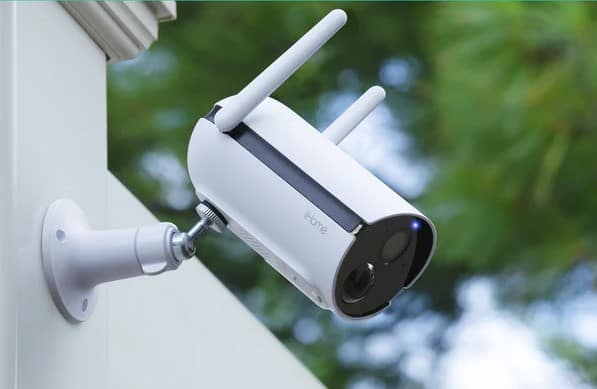 The battery-powered iHome Insight outdoor camera - Product Header Image